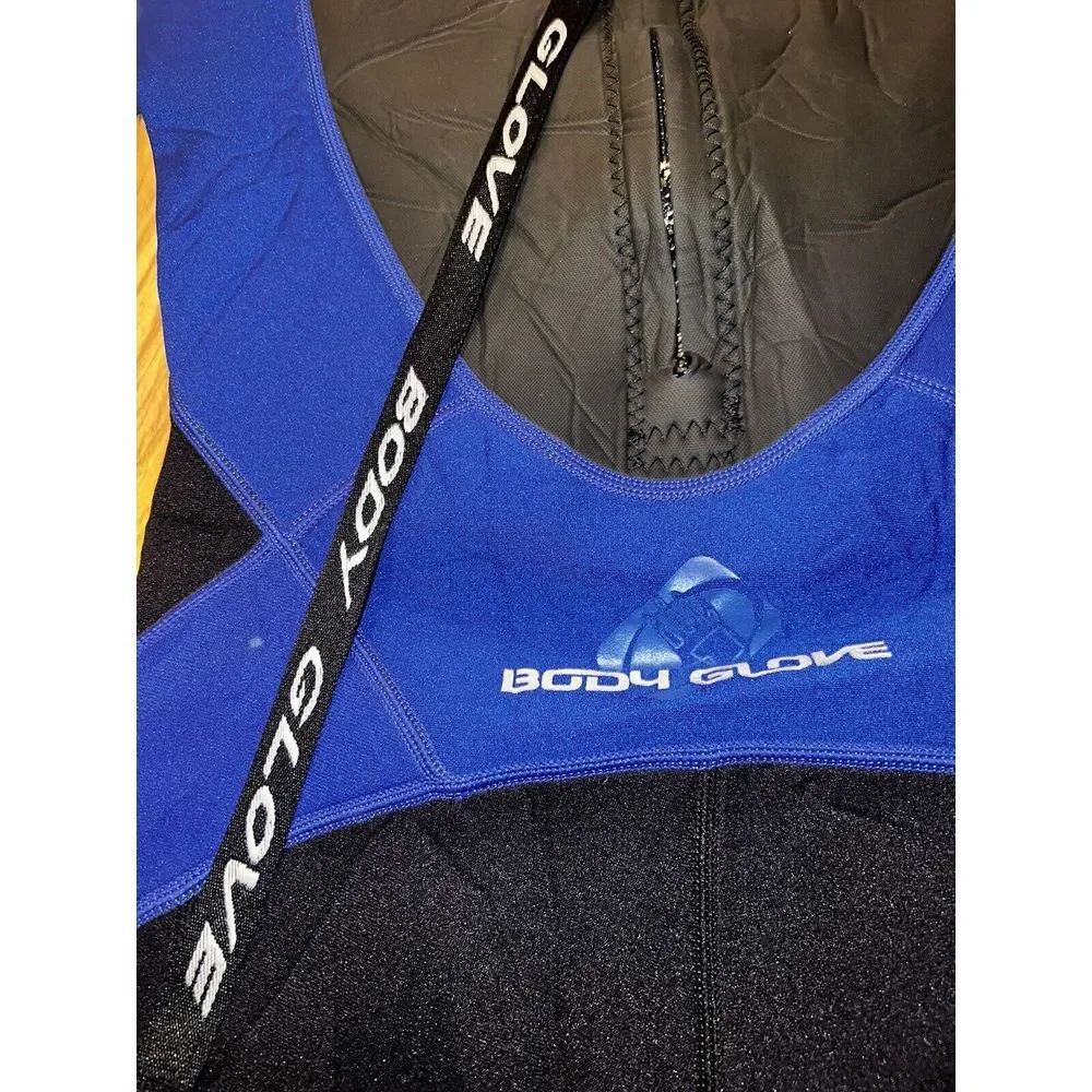 Body Glove Wet Suit Boys Junior Size 14 Crush 2.1mm Shorty Black‎ & Blue